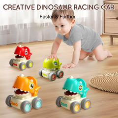 TnLoji dinosaur toy grasp-friendly size fits small hands for easy play.