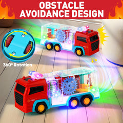 TNOIE Fire Trucks used at a birthday party for kids