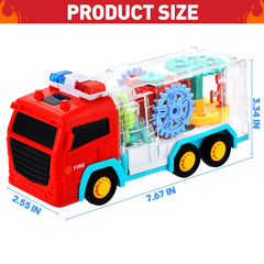 TNOIE Fire Trucks gift-ready packaging for toddlers