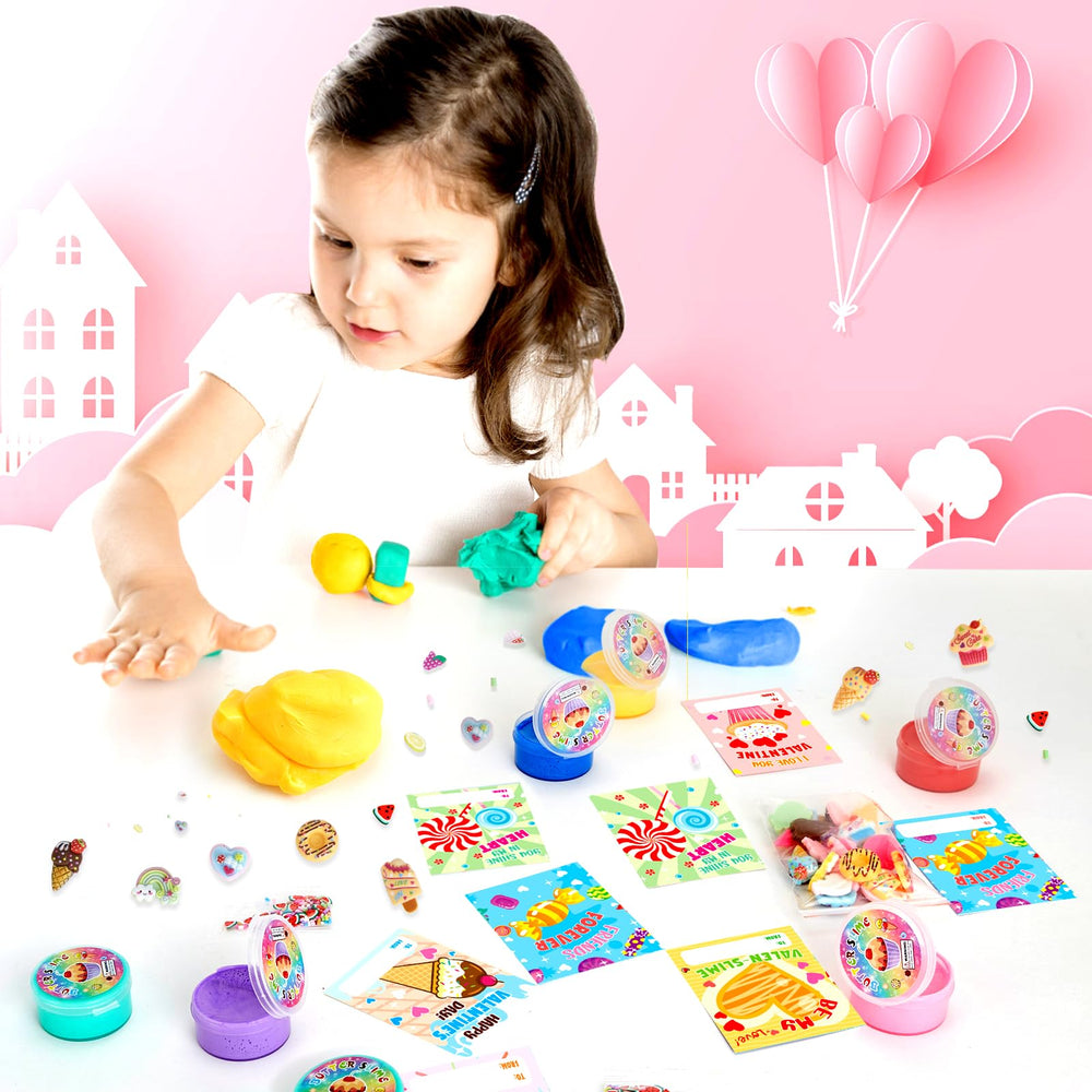 Tobiwibby slime and cards bundle—mess-friendly fun for celebrations.