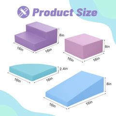 TODIBY blue slide block invites sliding play and pretend worlds.