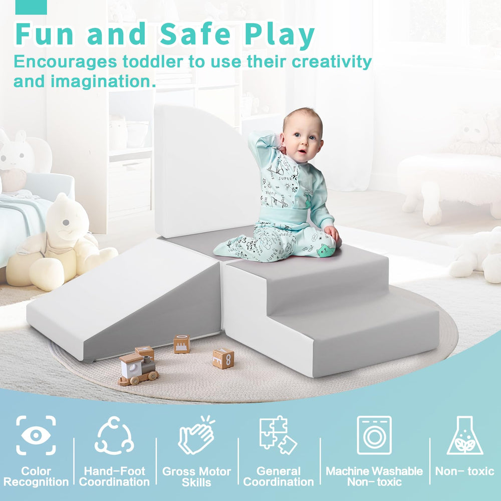 Todiby foam blocks sector play boosts creativity during indoor adventures.
