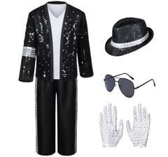 TOGROP Dance Star sequin hat completes retro 80s-90s looks