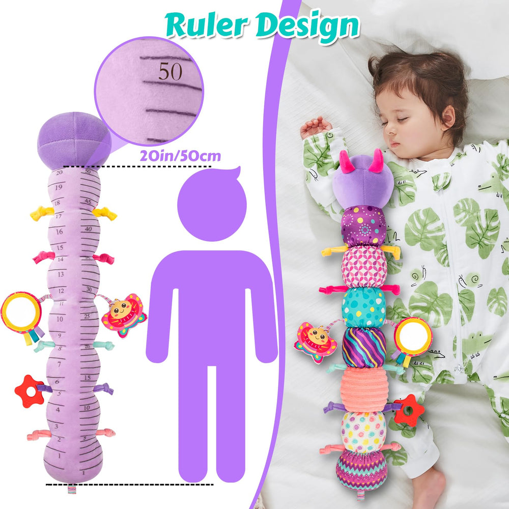 TOHIBEE growth scale helps track height during tummy time play.