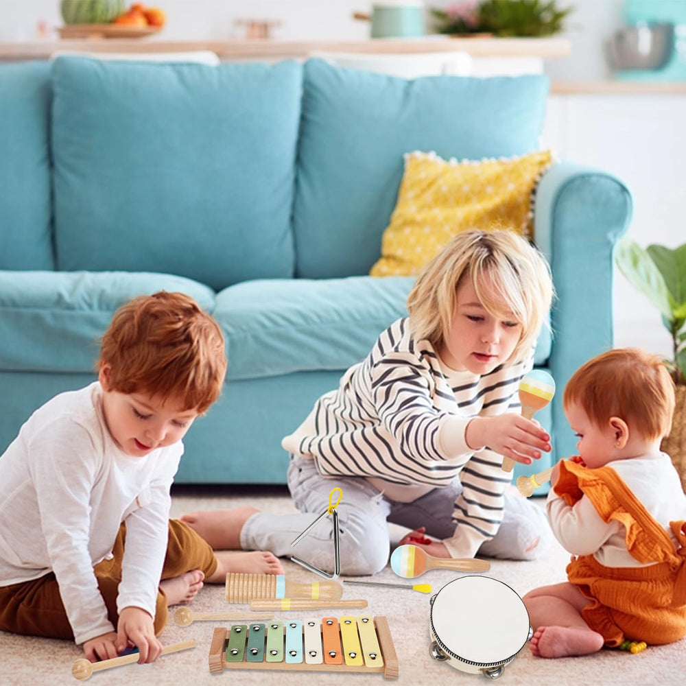 TOHIBEE clarinet toy encourages pretend play and listening skills in toddlers