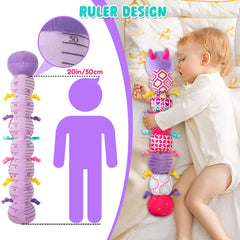 TOHIBEE soft plush caterpillar offers a skin-friendly texture for cuddles and comfort.