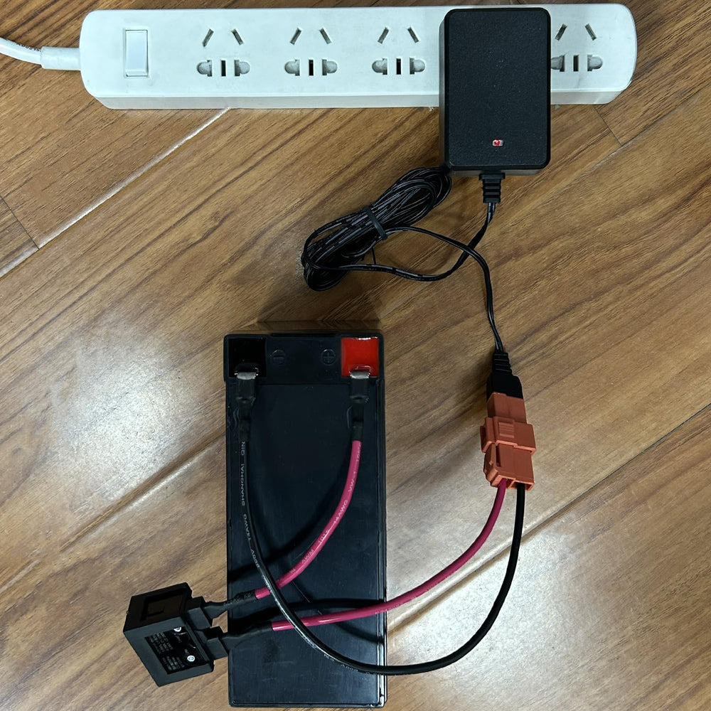 ToiCottage 12V output delivers steady power at 1000mA for ride-on toys.