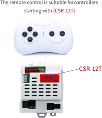 Battery access on CST-1A remote for quick replacement