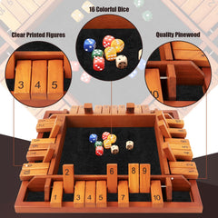 Toidgy 12 dice and storage bag ready for quick game sessions
