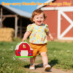 Toidgy BPA-free ABS plastic ensures safe exploration.