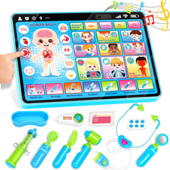 Toidgy Doctor Kit tablet with sound inviting imaginative medical play