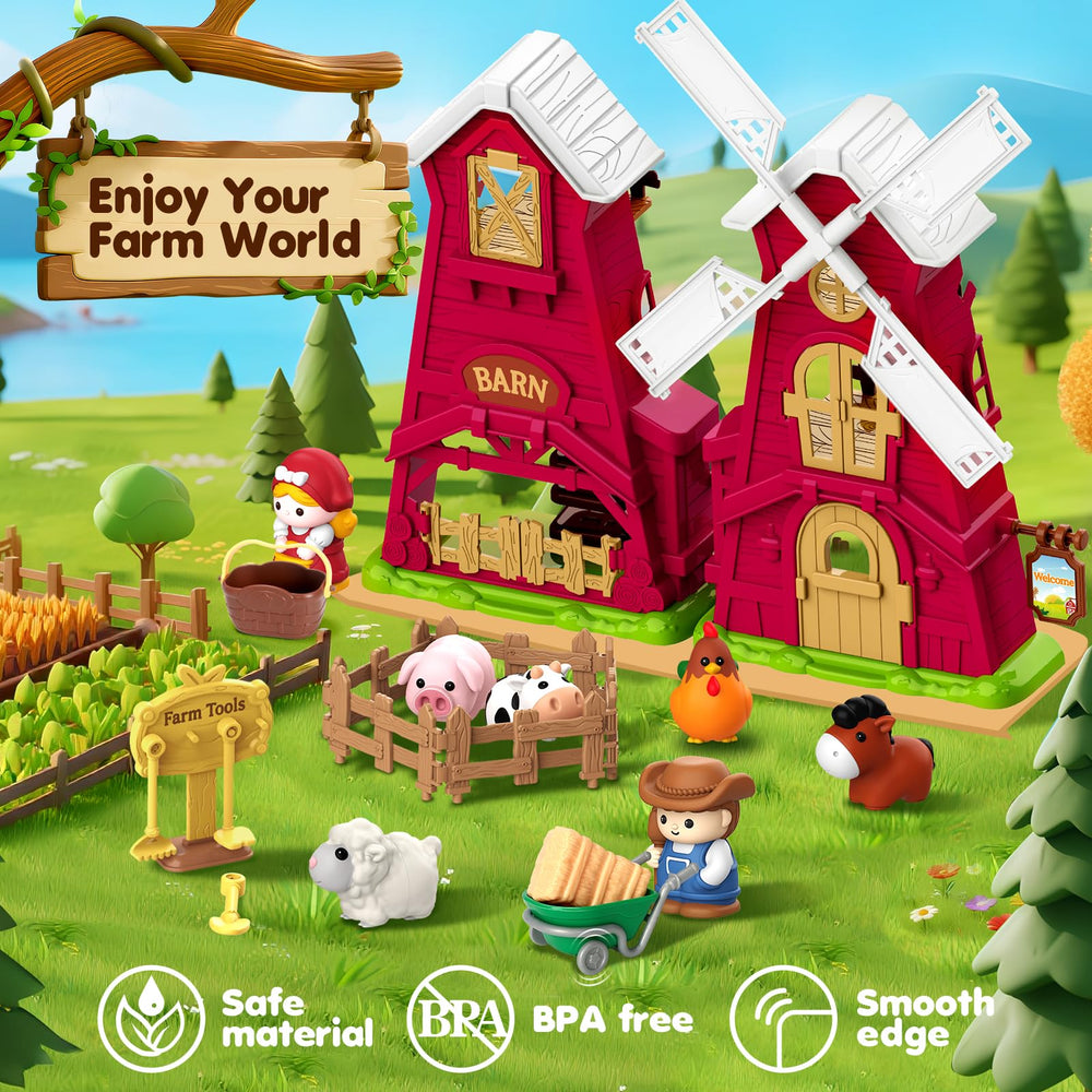 Toidgy fence and tools set expands pretend farming activities