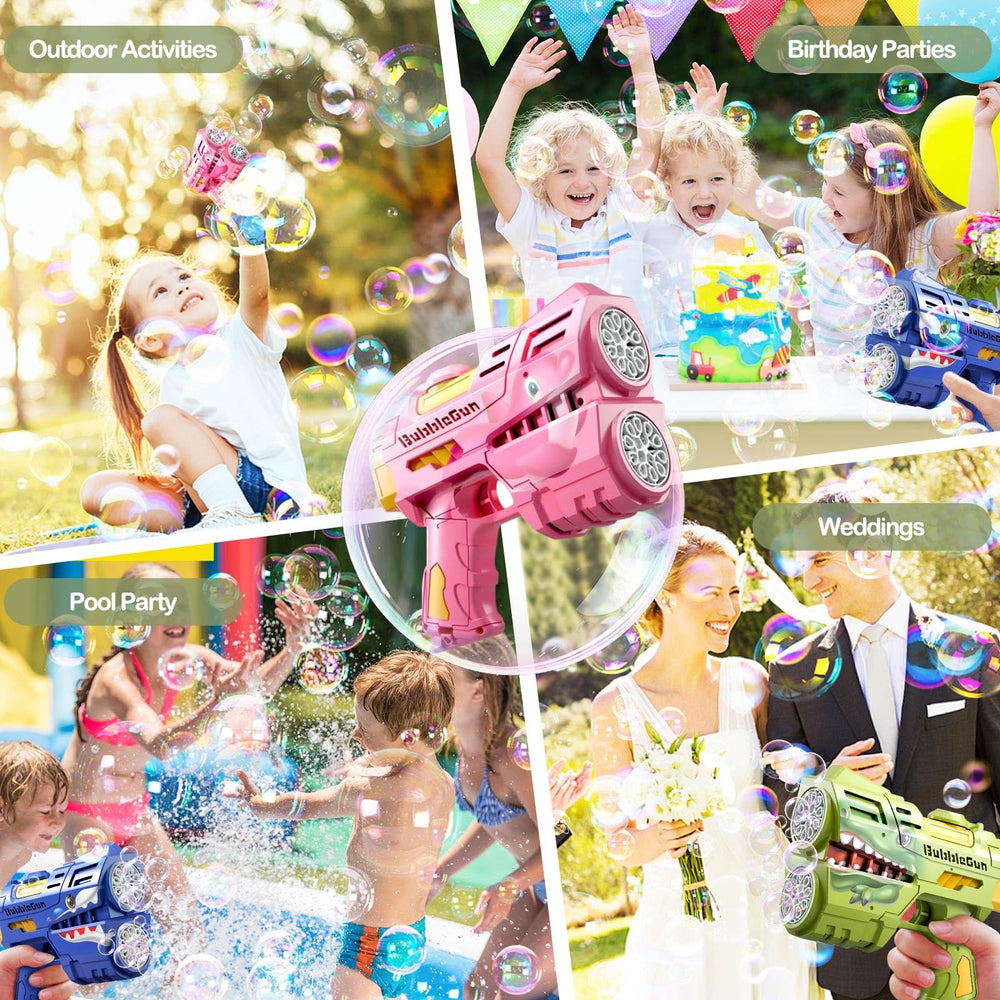 Toileum Bubble Guns gift box ready for celebrations and birthdays
