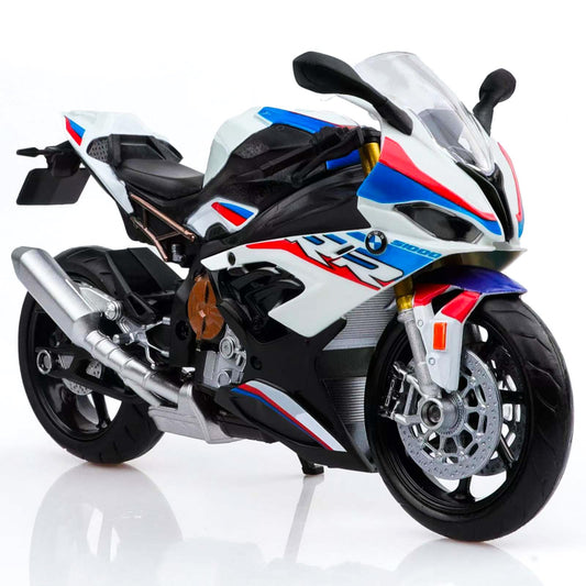 TOKAXI BMW S1000RR diecast 1/12 scale front view for display and play