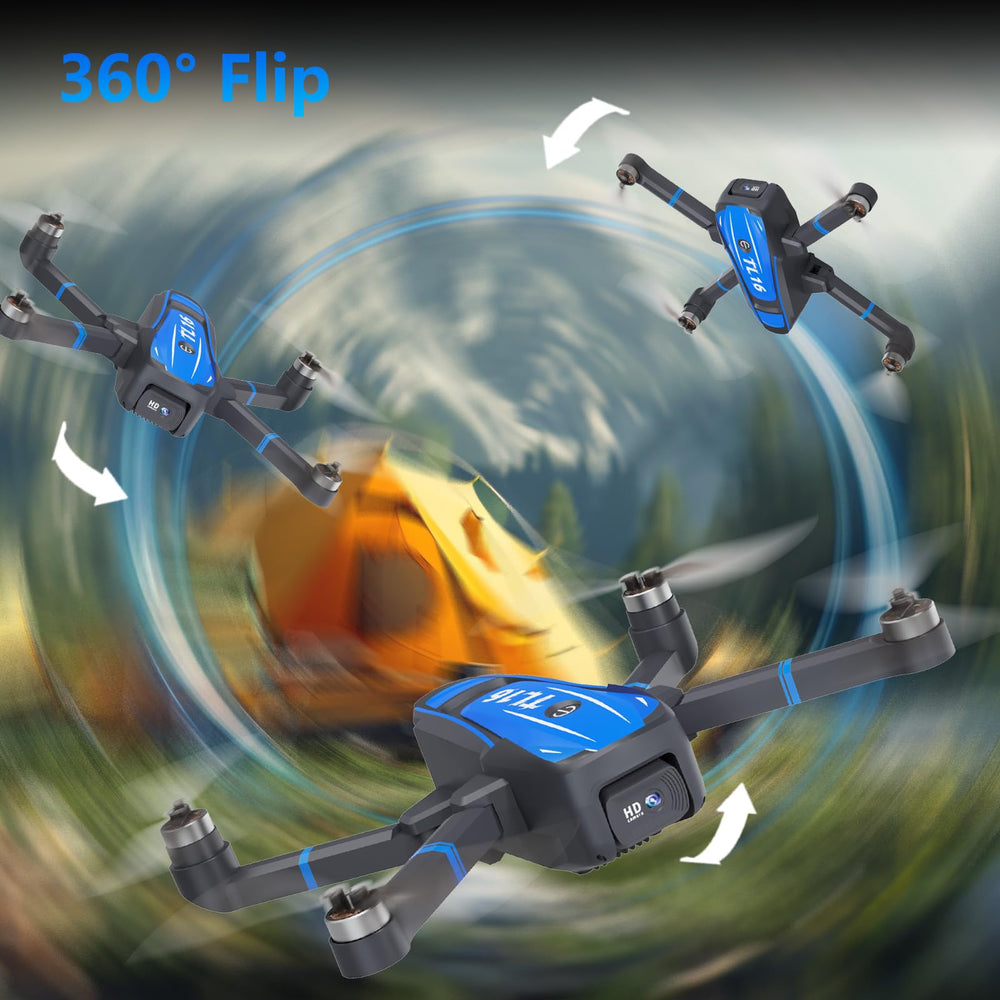Toladrone TL16 gravity sensing and gesture control features.