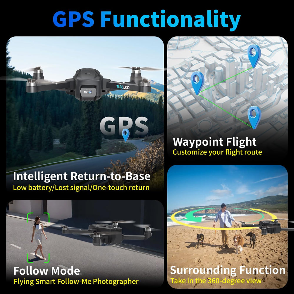 Tolatoyus drone with gesture control for intuitive flying and tracking.