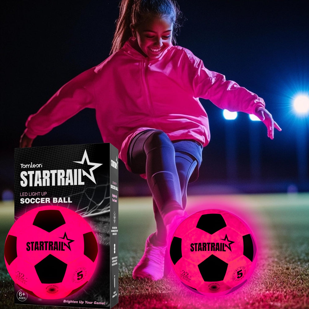 TOMLEON Glow Soccer Ball a great gift for girls and teens