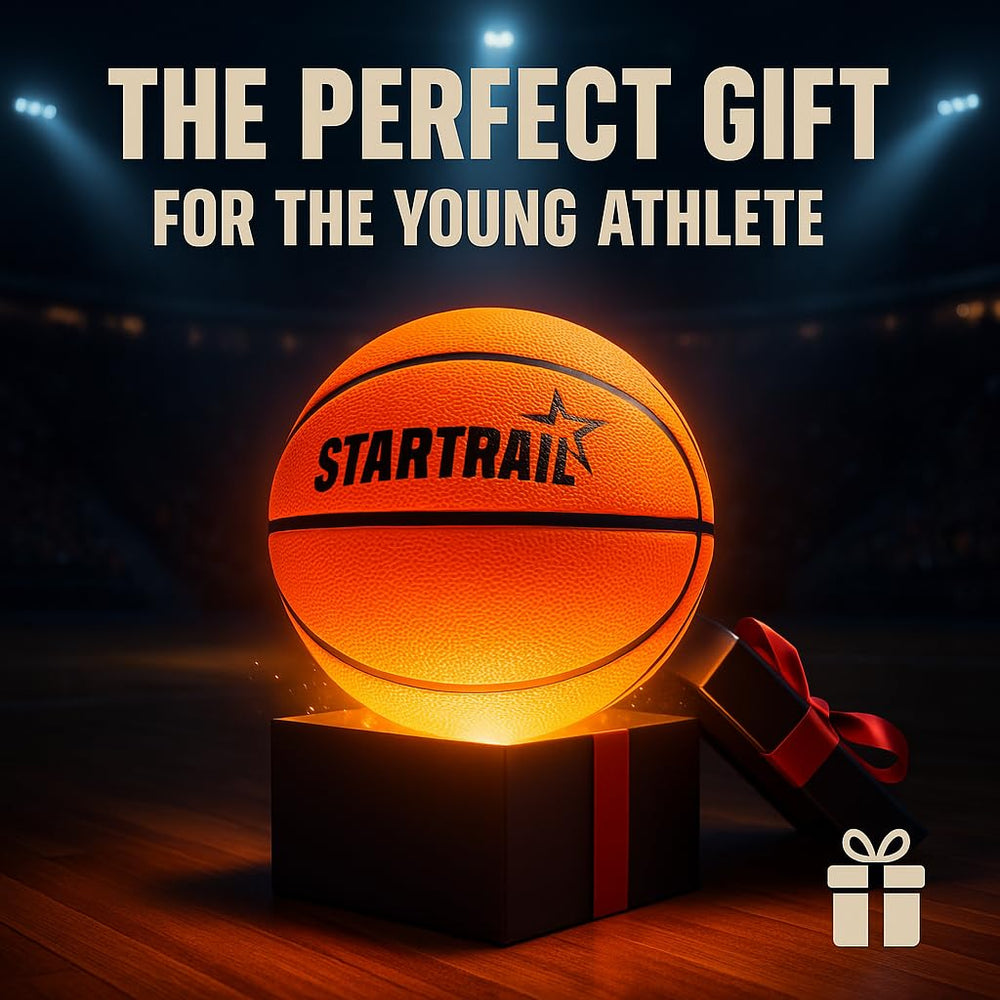 TOMLEON light-up basketball indoor-outdoor versatility for year-round practice