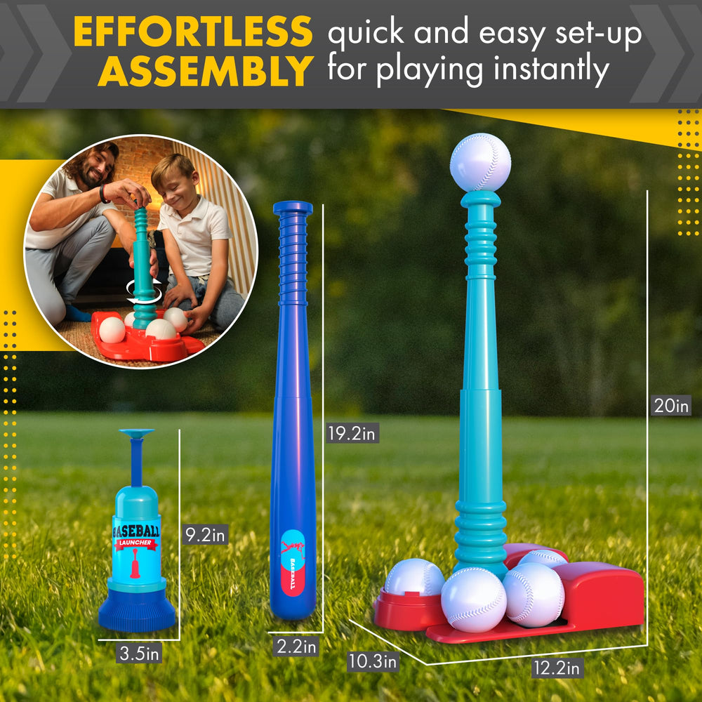 TOMLEON indoor-outdoor design enables practice anywhere, rain or shine.