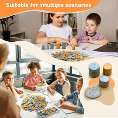 TommyHome premium play money set for versatile pretend learning.