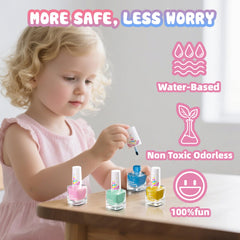 Tomons top coat helps seal designs with a lasting shine.