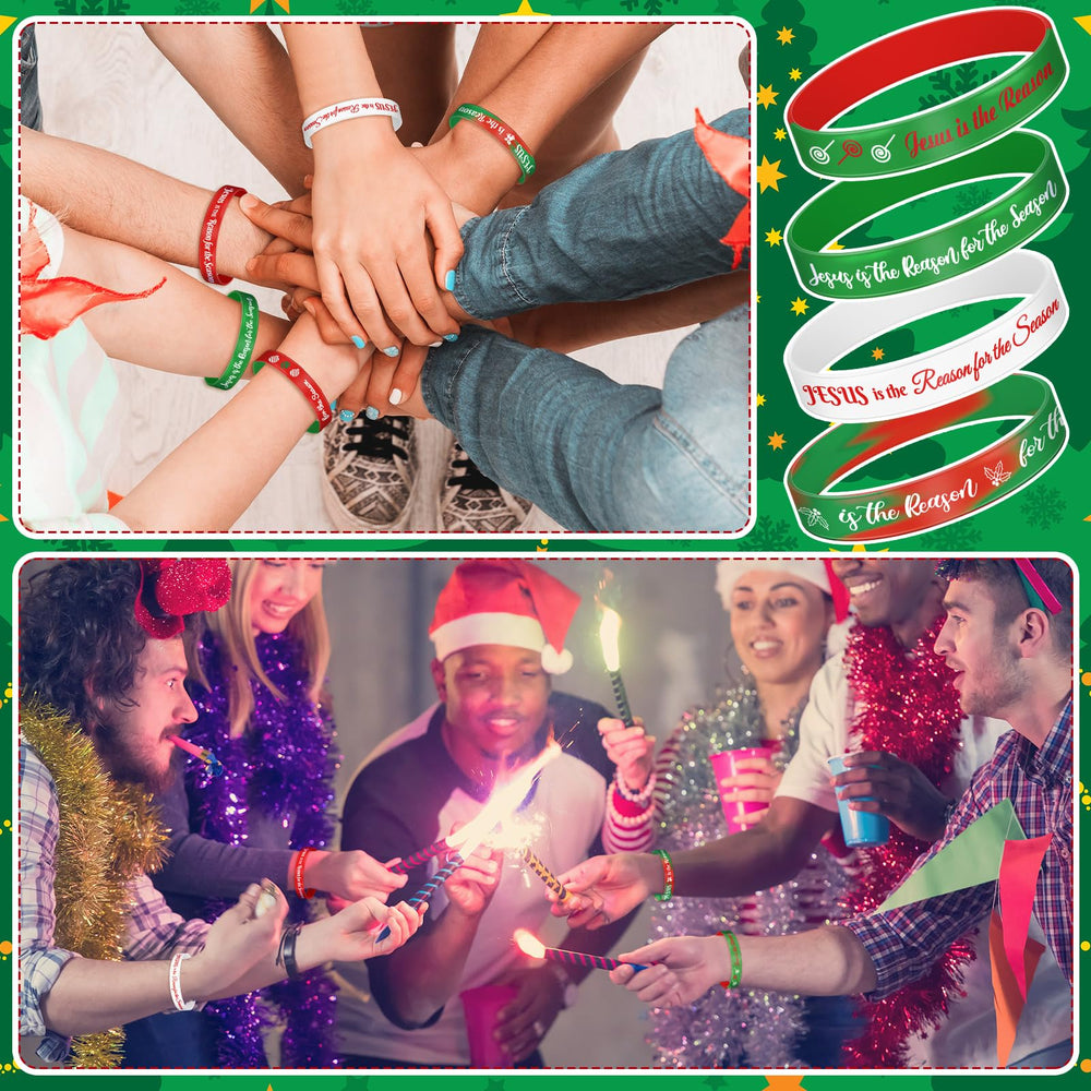 Tondiamo party-favor wristbands suitable for gifts at religious or holiday events.