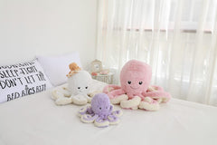 TONGSONG blue octopus plush decor piece for living spaces