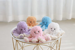 TONGSONG purple octopus plush 23.6 inch size for room decor