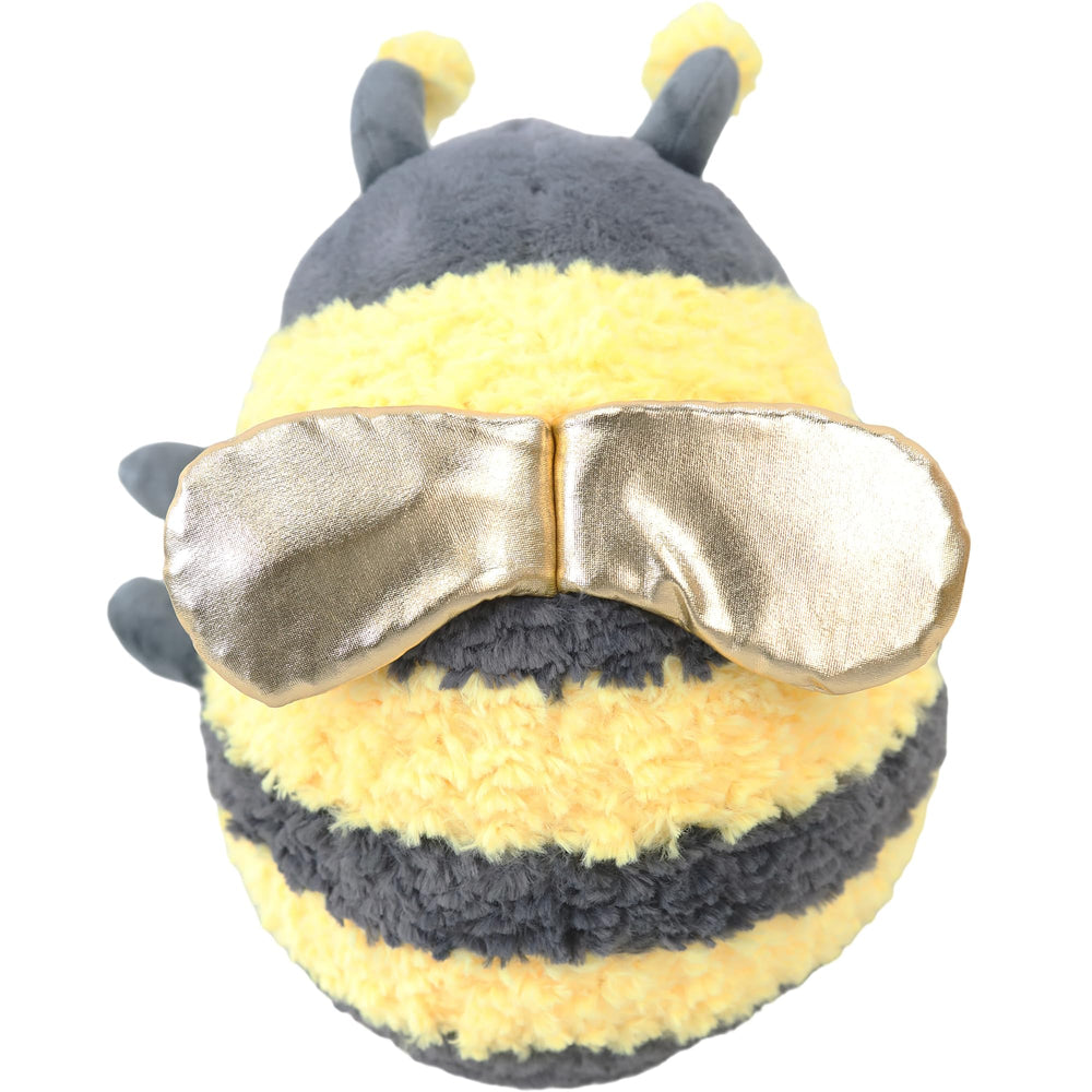 TONGSONG soft PP-cotton bee plush, kid-friendly and easy to care for.