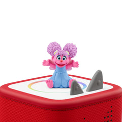 Tonies Abby Cadabby wand visual promotes pretend play and storytelling during quiet time.