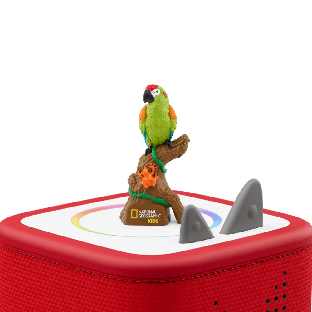 Tonies Amazon Rainforest story pack for engaging audio storytelling.