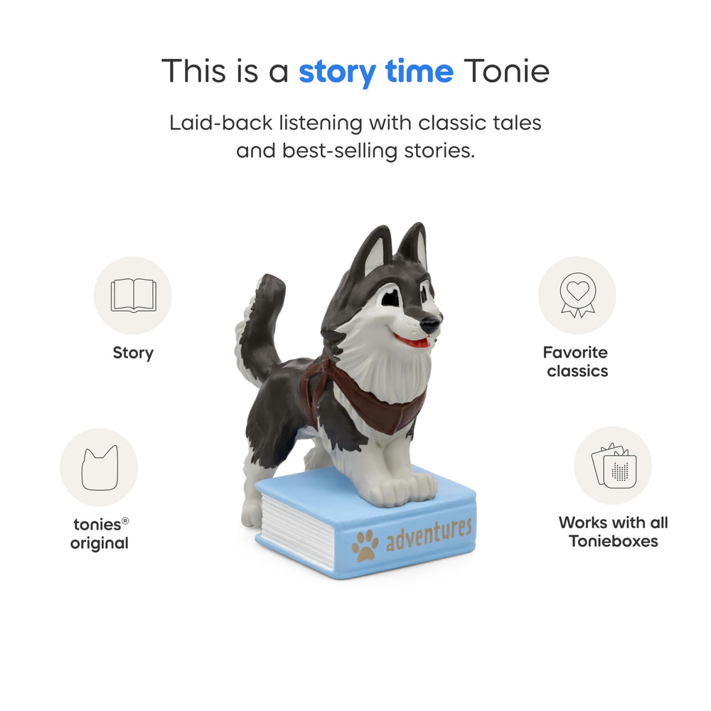 Tonies Balto & Togo story scene with nine tales to listen.