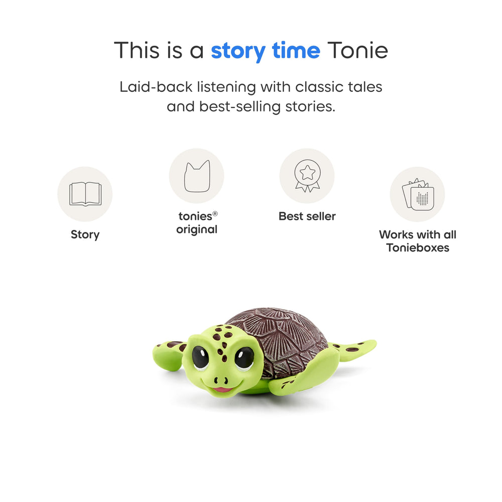 Tonies Bobby sea turtle six-stories banner presents the audio collection.