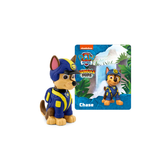 Tonies Chase Jungle Pups cover image featuring Chase ready for adventures.
