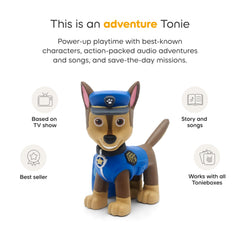Tonies Paw Patrol set shows two stories totaling 53 minutes.
