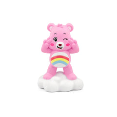 Tonies Cheer Bear on the Toniebox setup for easy listening.
