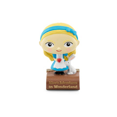 Tonies Cheshire Cat grin figurine highlights iconic character visuals for engaging storytelling sessions.