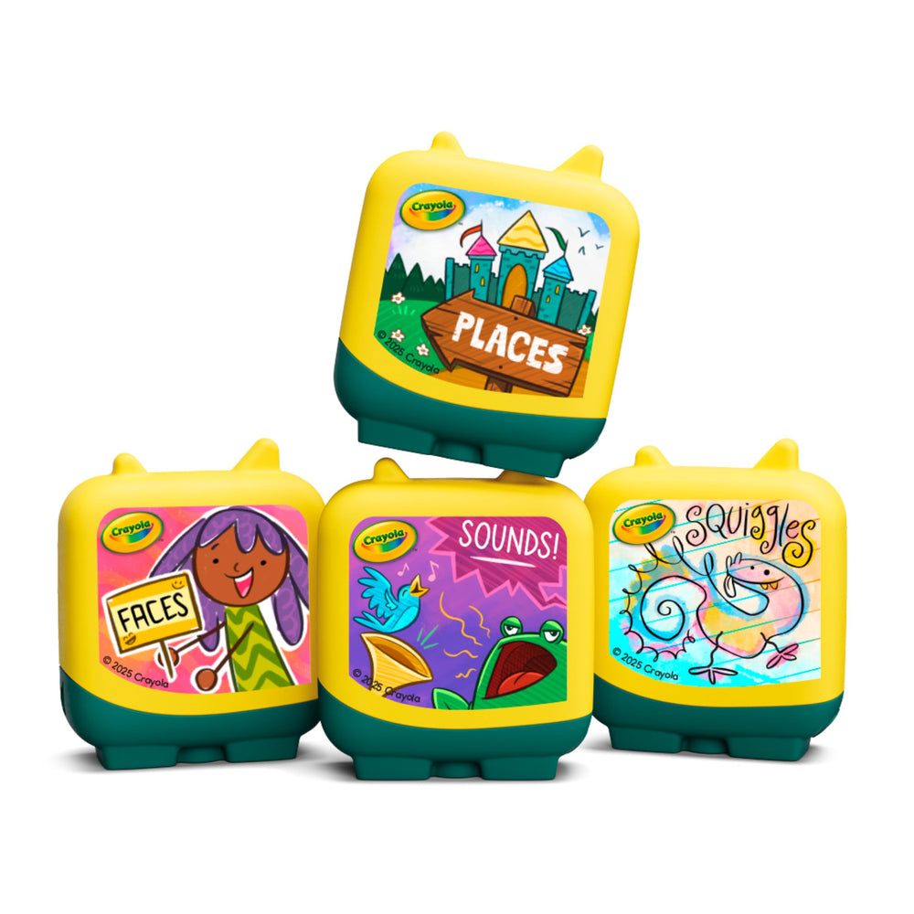 Tonies Crayola Art Adventures Places: inspiring horizon lines for kid-friendly drawing practice.
