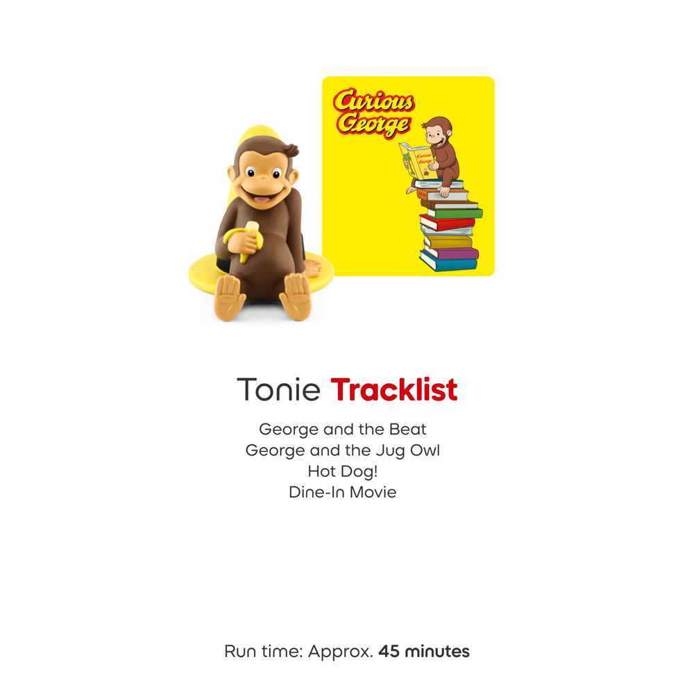 Tonies Curious George playtime scene ideal for car trips