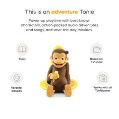Tonies Curious George scene ready for Toniebox play