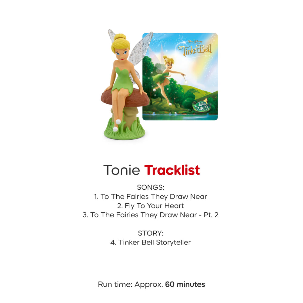 Tonies Disney collection logo signals trusted characters for immersive audio play.