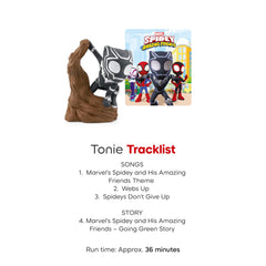 Tonies English-language audio, 36-minute run time for family listening.