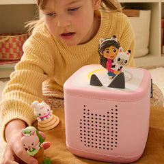 Tonies Gabby's Dollhouse musical mood image invites kids to explore songs and creativity.