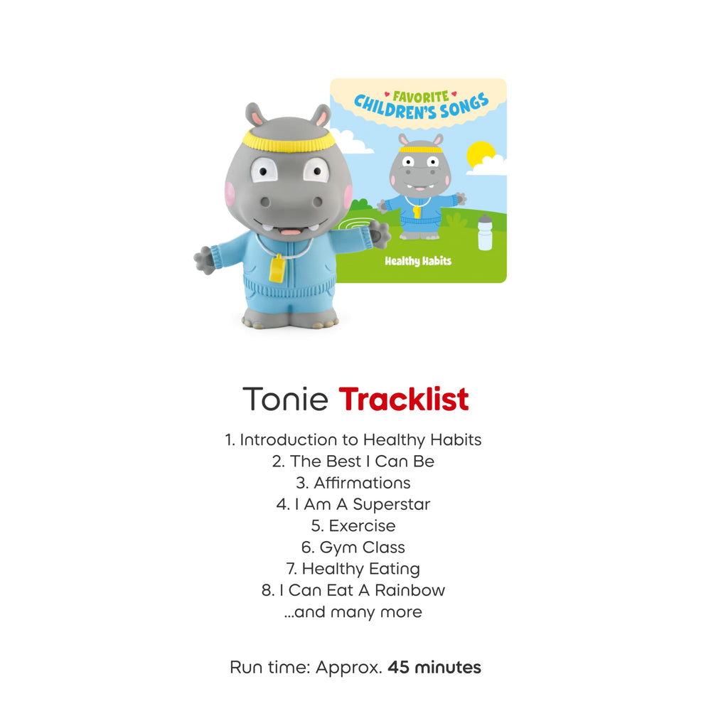 Tonies Healthy Habits hydration scene encouraging kids to drink water
