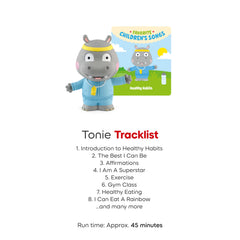Tonies Healthy Habits hydration scene encouraging kids to drink water