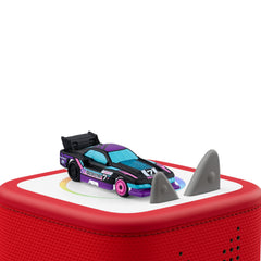 Tonies Hot Wheels Coop crew image highlighting teamwork through audio stories