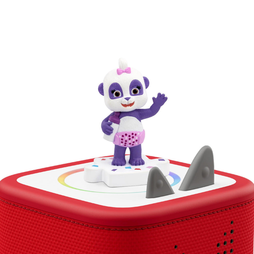 Tonies Lulu playroom scene encourages storytelling and number familiarity.