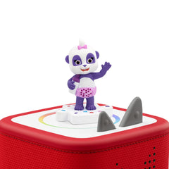 Tonies Lulu playroom scene encourages storytelling and number familiarity.