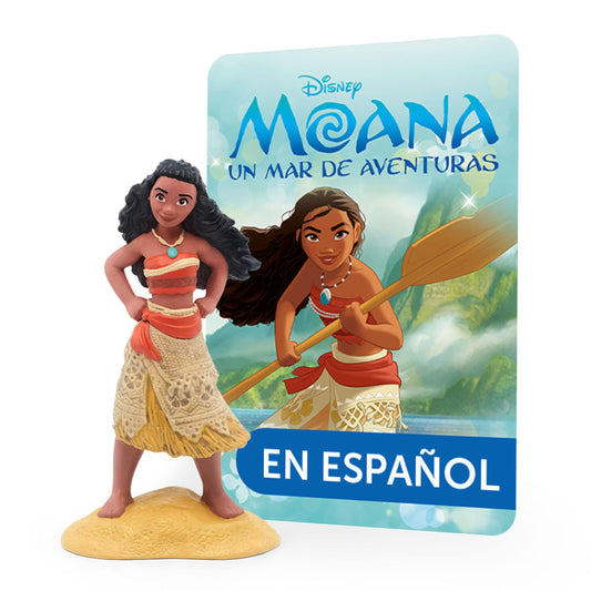 Tonies Moana figurine by Disney for Spanish storytelling and playtime.