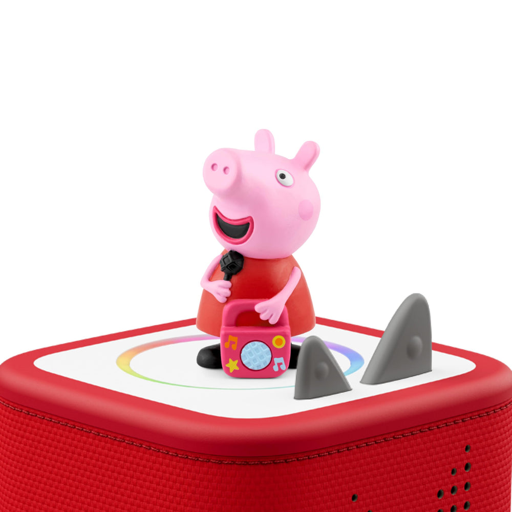 Tonies Peppa Pig figurine side view, ideal for interactive play
